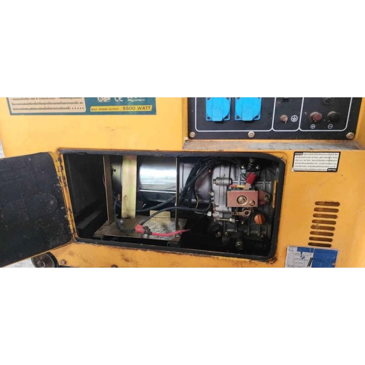 เครื่องปั่นไฟดีเซล Jupiter 5kW (JP-D5-SUPER) สภาพดี พร้อมใช้งาน พลังแรงสะใจ