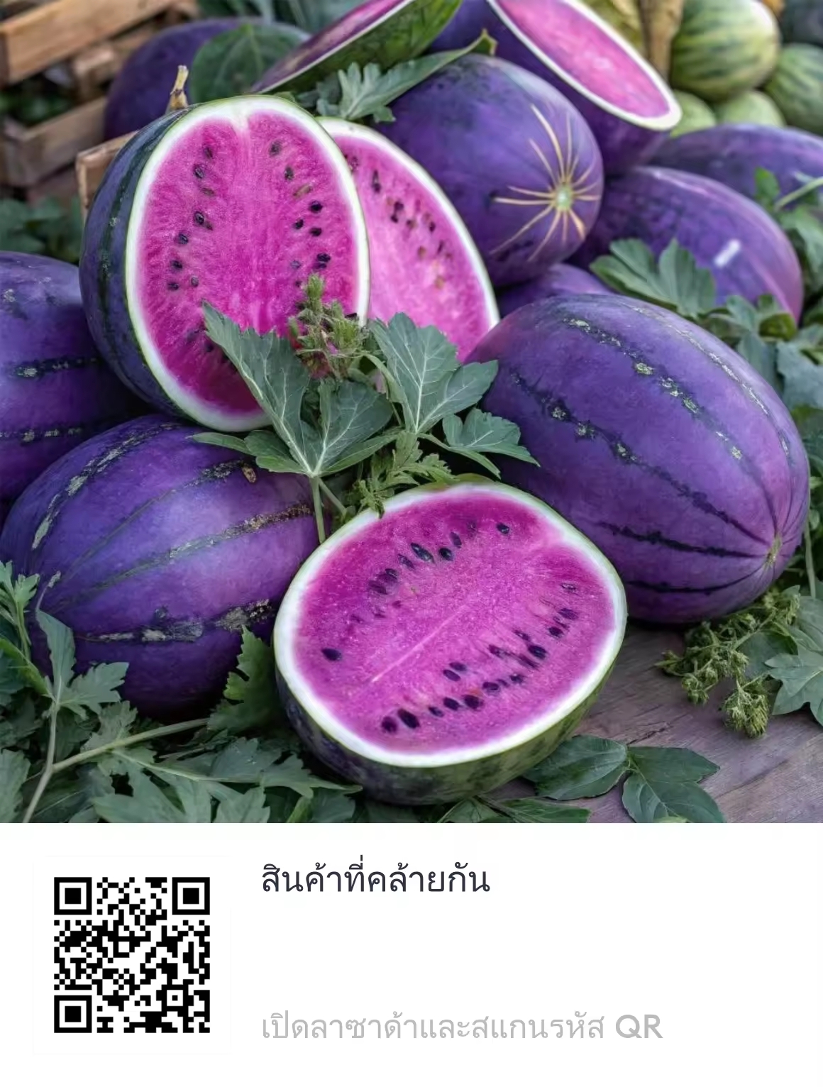 แตงโมม่วง